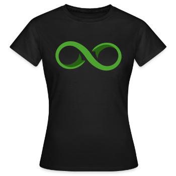 Don d’organes Greffe d’organes Don d’organes - T-shirt Femme - noir - Devant - AI Model Female 172 dark (172cm)