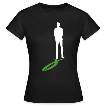 Don d’organes Greffe d’organes Don d’organes - T-shirt Femme - noir - Devant - AI Model Female 172 dark (172cm)