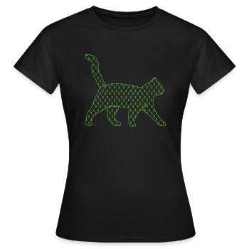 Don d’organes Greffe d’organes Don d’organes - T-shirt Femme - noir - Devant - AI Model Female 172 dark (172cm)