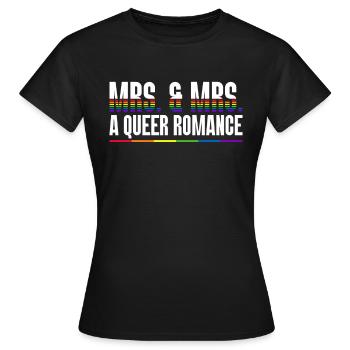 Gay Pride 2026 Mariage Mariage gay - T-shirt Femme - noir - Devant - AI Model Female 172 dark (172cm)