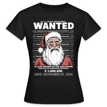Wanted - Frauen T-Shirt - Schwarz - Vorne - AI Model Female 172 dark (172cm)