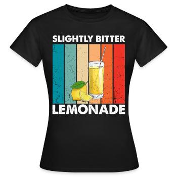 Limonade Limonade Limonade Limonade Stand Design - T-shirt Femme - noir - Devant - AI Model Female 172 dark (172cm)