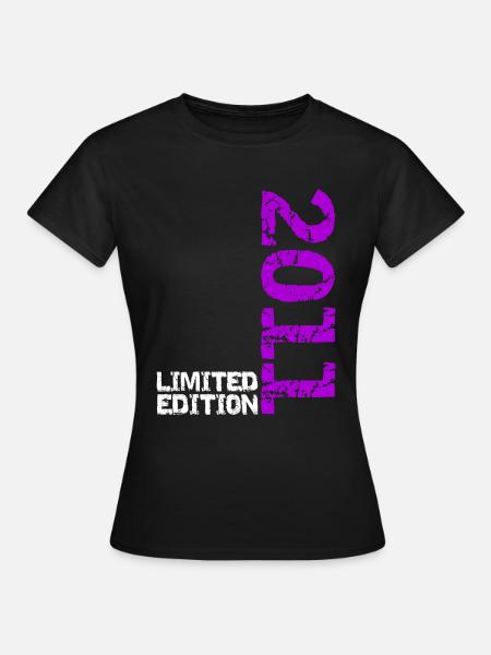 2011 Limited Edition Geburtstag Geschenk Frau Mann - Frauen T-Shirt - Schwarz
