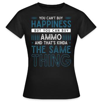 Weapon Lover, Weapon Owner, Funny - Women's T-Shirt - black - Front - AI Model Female 172 dark (172cm)