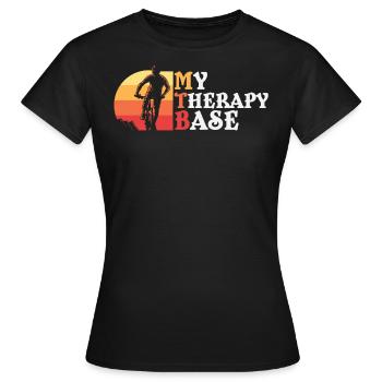 VTT, VTT, VTT - T-shirt Femme - noir - Devant - AI Model Female 172 dark (172cm)