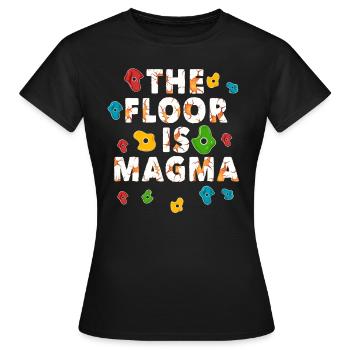 Klettern, Klettern, Klettern - Frauen T-Shirt - Schwarz - Vorne - AI Model Female 172 dark (172cm)