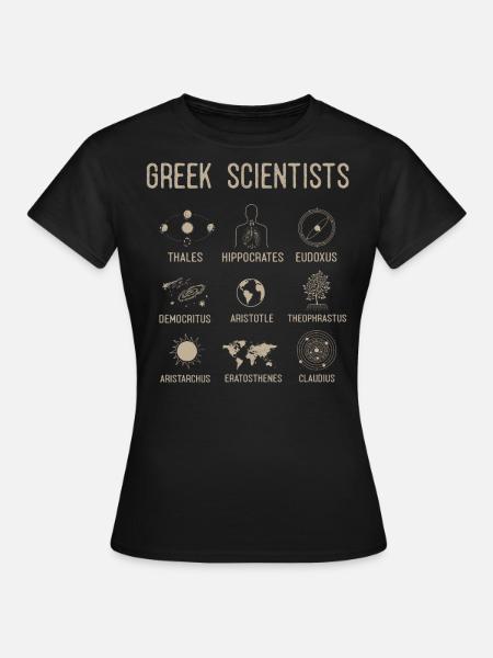 Grecs, grecs - T-shirt Femme - noir