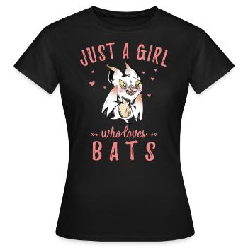 Chauves-souris, Chauve-souris - T-shirt Femme - noir - Devant - AI Model Female 172 dark (172cm)