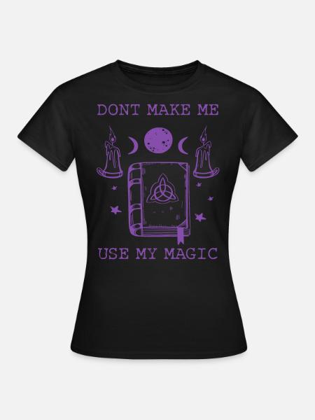 Wicca Witchcraft Witchcraft Witches Magical - Women's T-Shirt - black