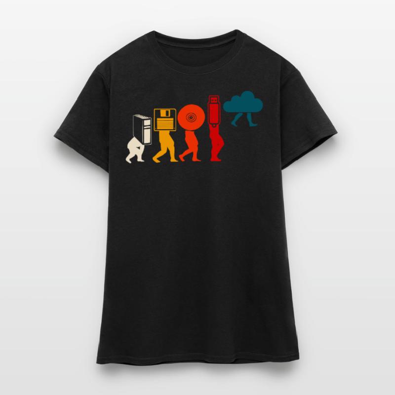 Cloud Programmer Evolution. Frauen T-Shirt