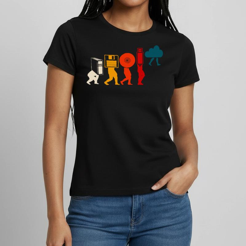 Cloud Programmer Evolution. Frauen T-Shirt