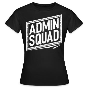 Directeur adjoint, École d’administration - T-shirt Femme - noir - Devant - AI Model Female 172 dark (172cm)