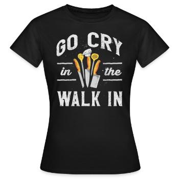 Koch Design, Küchenkoch Kulinarischer Koch - Frauen T-Shirt - Schwarz - Vorne - AI Model Female 172 dark (172cm)