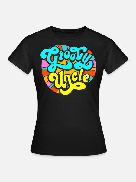 Groovy Onkel - Frauen T-Shirt - Schwarz