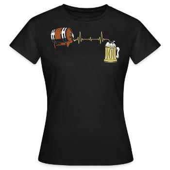 Amateur de bière, buveur de bière, brasseur, brasseur - T-shirt Femme - noir - Devant - AI Model Female 172 dark (172cm)