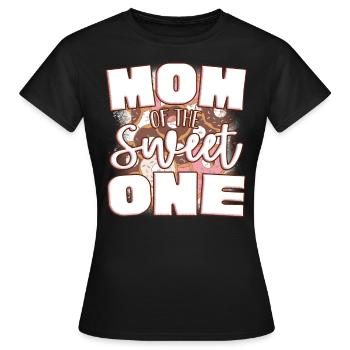 Mama of the sweet - Women's T-Shirt - black - Front - AI Model Female 172 dark (172cm)