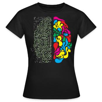 Parc national Acadia - T-shirt Femme - noir - Devant - AI Model Female 172 dark (172cm)