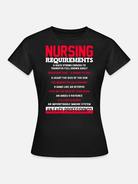 Infirmière, infirmière - T-shirt Femme - noir