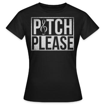 Opera singer, voice, opera - Women's T-Shirt - black - Front - AI Model Female 172 dark (172cm)