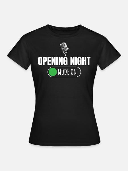 Opernsänger, Gesang, Opera - Frauen T-Shirt - Schwarz