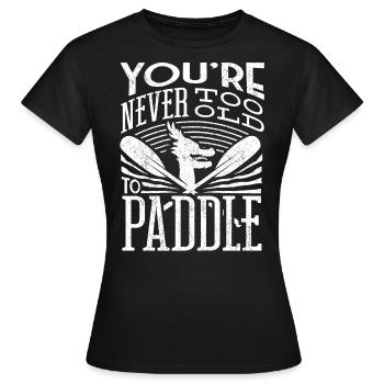 Course de bateaux-dragons, bateaux-dragons - T-shirt Femme - noir - Devant - AI Model Female 172 dark (172cm)
