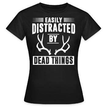 Taxidermie, Taxidermist, Erhaltung Von Tieren - Frauen T-Shirt - Schwarz - Vorne - AI Model Female 172 dark (172cm)