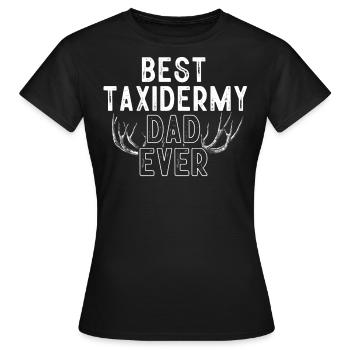 Taxidermie, Taxidermist, Erhaltung Von Tieren - Frauen T-Shirt - Schwarz - Vorne - AI Model Female 172 dark (172cm)