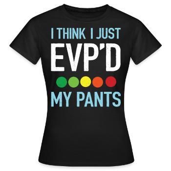 Technicien vice-président exécutif, Proposition de valeur de l’employeur - T-shirt Femme - noir - Devant - AI Model Female 172 dark (172cm)
