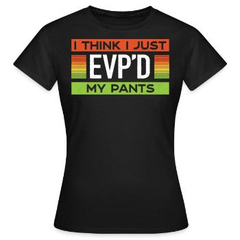 Technicien vice-président exécutif, Proposition de valeur de l’employeur - T-shirt Femme - noir - Devant - AI Model Female 172 dark (172cm)