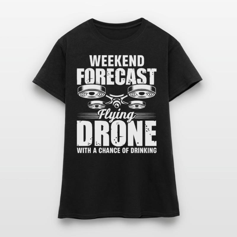 Drones, drones, drones volants T-shirt Femme