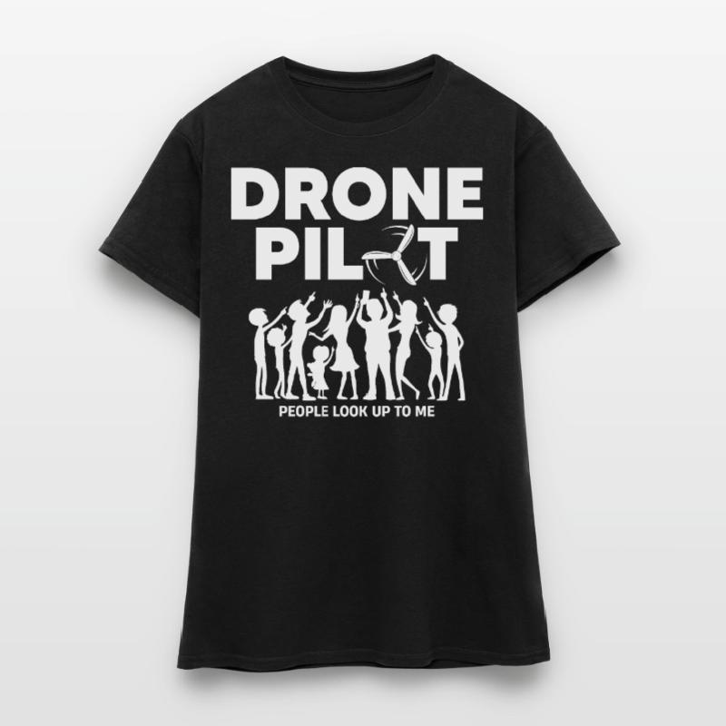Drones, drones, drones volants T-shirt Femme