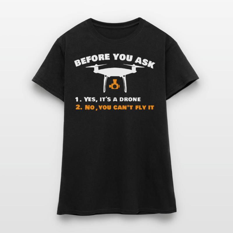 Drone volant, drones, drones, modèles réduits d’avions T-shirt Femme
