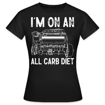 Mécanicien automobile, mécanicien, mécanicien automobile - T-shirt Femme - noir - Devant - AI Model Female 172 dark (172cm)