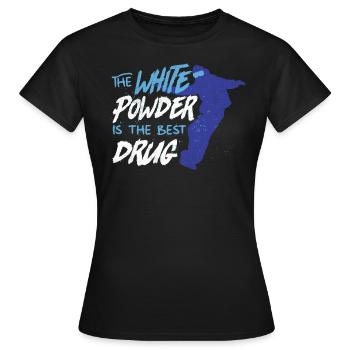 Snowboarders, Vacances snowboard, Matériel de snowboard - T-shirt Femme - noir - Devant - AI Model Female 172 dark (172cm)