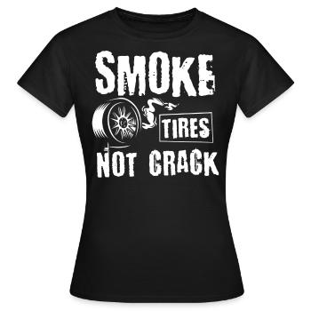 Dérives Dérivantes, Autodrift - T-shirt Femme - noir - Devant - AI Model Female 172 dark (172cm)