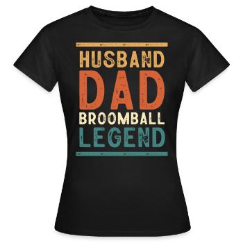 Broadway, musical, teaternørd - Dame-T-shirt - sort - Foran - AI Model Female 172 dark (172cm)