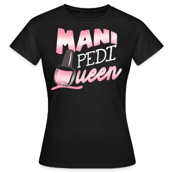 Nail technician, Nail service, Nails, Nailstalon - Women's T-Shirt - black - Front - AI Model Female 172 dark (172cm)