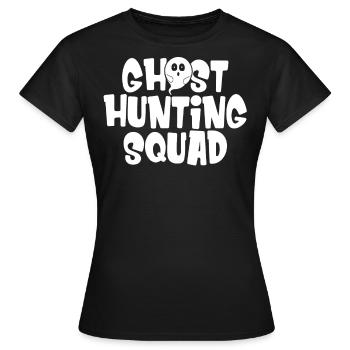 Chasseurs de fantômes, fantômes, fantômes, chasse aux fantômes - T-shirt Femme - noir - Devant - AI Model Female 172 dark (172cm)