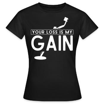 Medical Encoder Medical Programmer - Women's T-Shirt - black - Front - AI Model Female 172 dark (172cm)