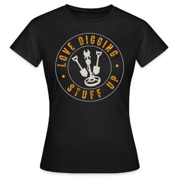 Medical Encoder Medical Programmer - Women's T-Shirt - black - Front - AI Model Female 172 dark (172cm)