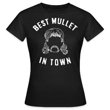 propriétaire de mulet, mulet - T-shirt Femme - noir - Devant - AI Model Female 172 dark (172cm)