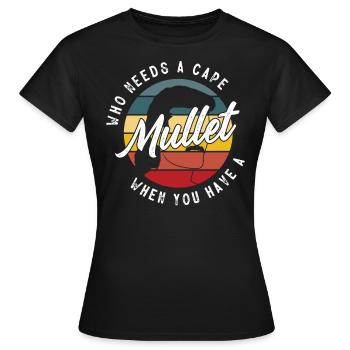 propriétaire de mulet, mulet - T-shirt Femme - noir - Devant - AI Model Female 172 dark (172cm)