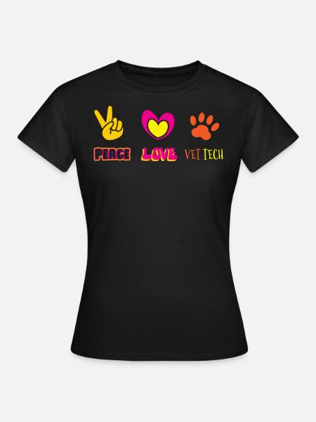 vétérinaire, vétérinaire, vétérinaire - T-shirt Femme - noir