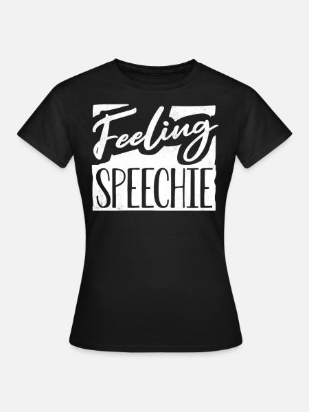Sprachpathologie, Sprachpathologe - Frauen T-Shirt - Schwarz