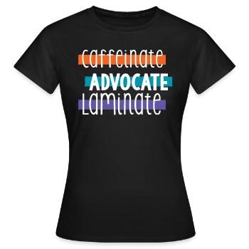 Special Needs Education, Special Education - Women's T-Shirt - black - Front - AI Model Female 172 dark (172cm)
