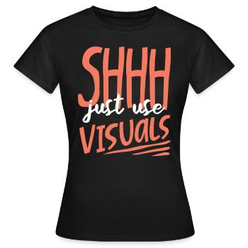 Special Needs Education, Special Education - Women's T-Shirt - black - Front - AI Model Female 172 dark (172cm)