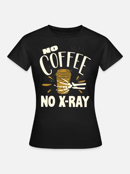 Xray Tech, Técnico de rayos X - Camiseta mujer - negro