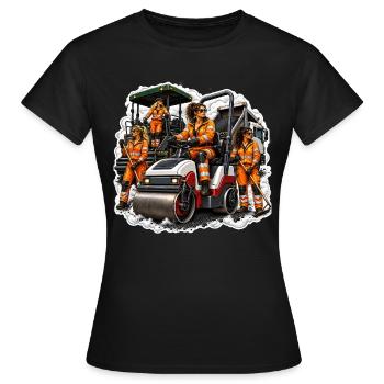 Blacktop cowgirls - Women's T-Shirt - black - Front - AI Model Female 172 dark (172cm)