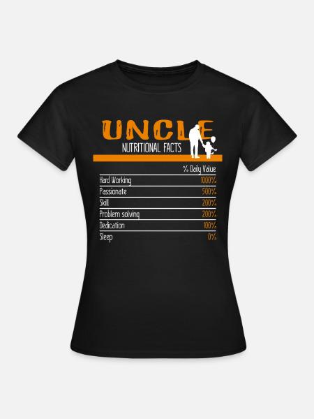 Uncle Ingredients - Women's T-Shirt - black