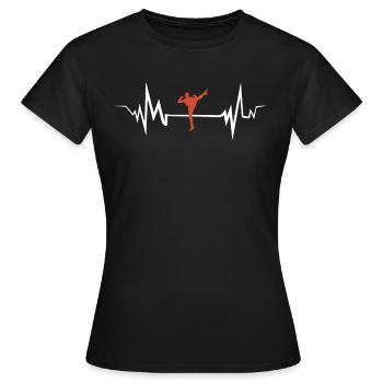 mma - T-shirt Femme - noir - Devant - AI Model Female 172 dark (172cm)